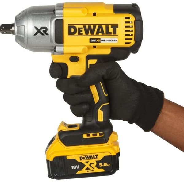 DEWALT XR Slagnyckel 18V 5Ah Li-Ion 3 hastigheter levereras med 2 batterier i TSTAK-låda, klämbar och stapelbar