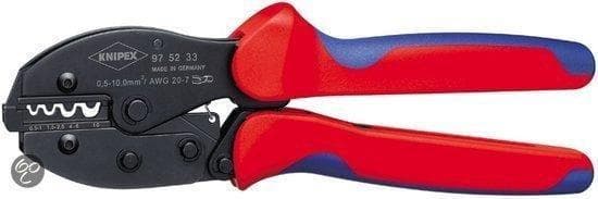 Knipex crimptang, uisolerede kabelsko og stik 2,8 mm 0,5...10,0 mm² mm² (97 52 33 SB)