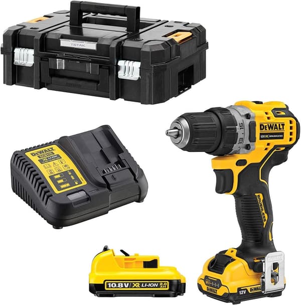 Dewalt DCD701D2-QW, akku boremaskine (DCD701D2-QW)