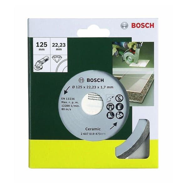 Bosch Diamantskive 125 mm - Fliser