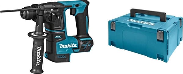Makita DHR171ZJ akku-hammerboremaskine i Makpac - Separat krop (leveres uden batteri og oplader)