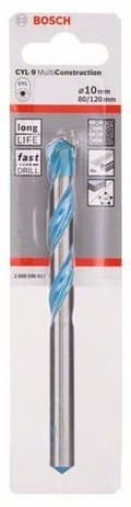 Miniatyrbillede 2 af 2: Bosch - Universalbor CYL-9 Multi Construction 10 x 80 x 120 mm, d 9 mm