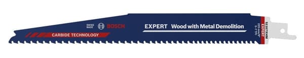 Bosch Tilbehør 2608900399 EKSPERT “Træ med Metal Demolition” S 1167 XHM savklinge, 3 stk Savklinge længde 225 mm 3 stk.