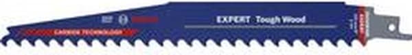 Bosch Tilbehør 2608900404 EKSPERT “Tough Wood” S 1142 KHM savklinge, 3 stk Savklinge længde 225 mm 3 stk.