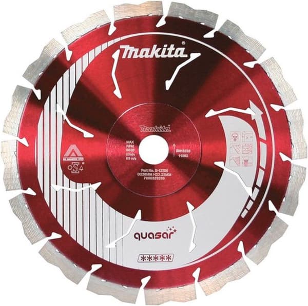 Makita B-13465 Diamantskive 350x25,4x3,0mm rød