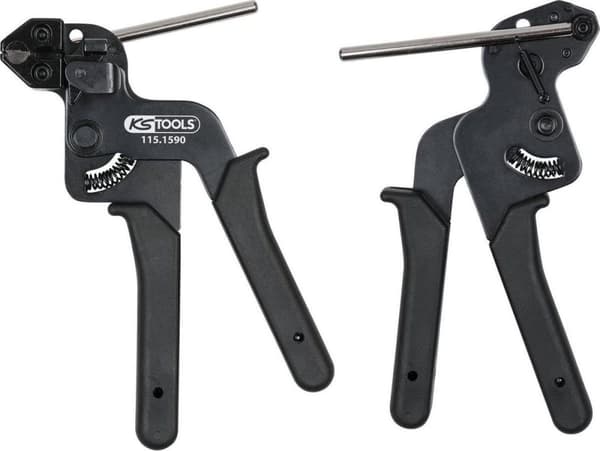 KS Tools - spændetang til rustfrit stål - kabelbindere med kuglelukning - model 115.1590