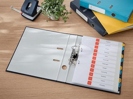 LEITZ plastmapp Cosy Soft-Touch, DIN A4, 52 mm, grå utan kantskydd, tillverkad av grå kartong med mjuk yta, - 1 st (1062-00-89)