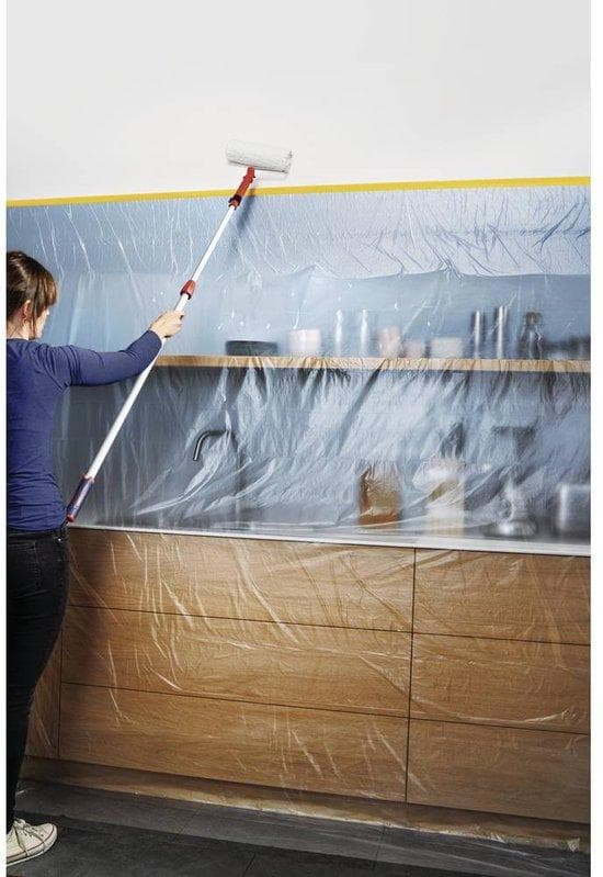 tesa Easy Cover Perfect+ 56574-00000-00 dækfilm gul, gennemsigtig (L x B) 33 mx 1,40 m 1 sæt (56574-00000-00)