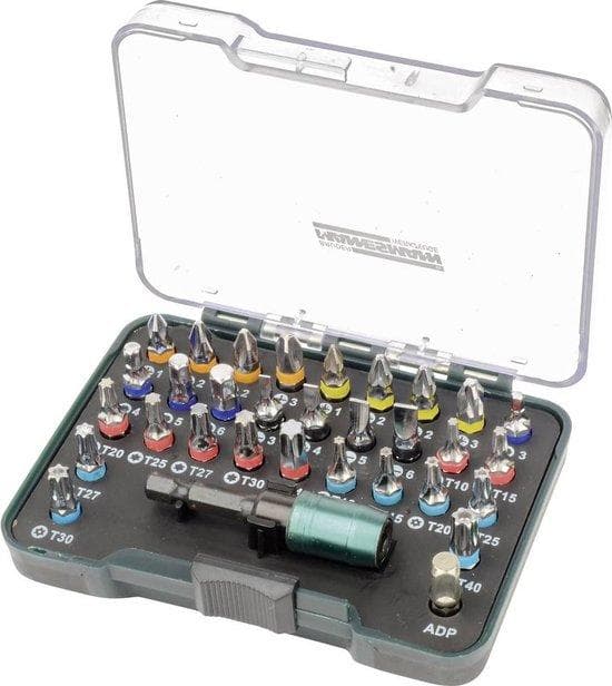 Brüder Mannesmann M29710 bit sæt 32 dele (M29710)