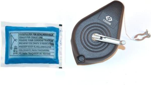 CK T3520B kritlinje 30 m inkl. 60 g kritpulver (T3520B)
