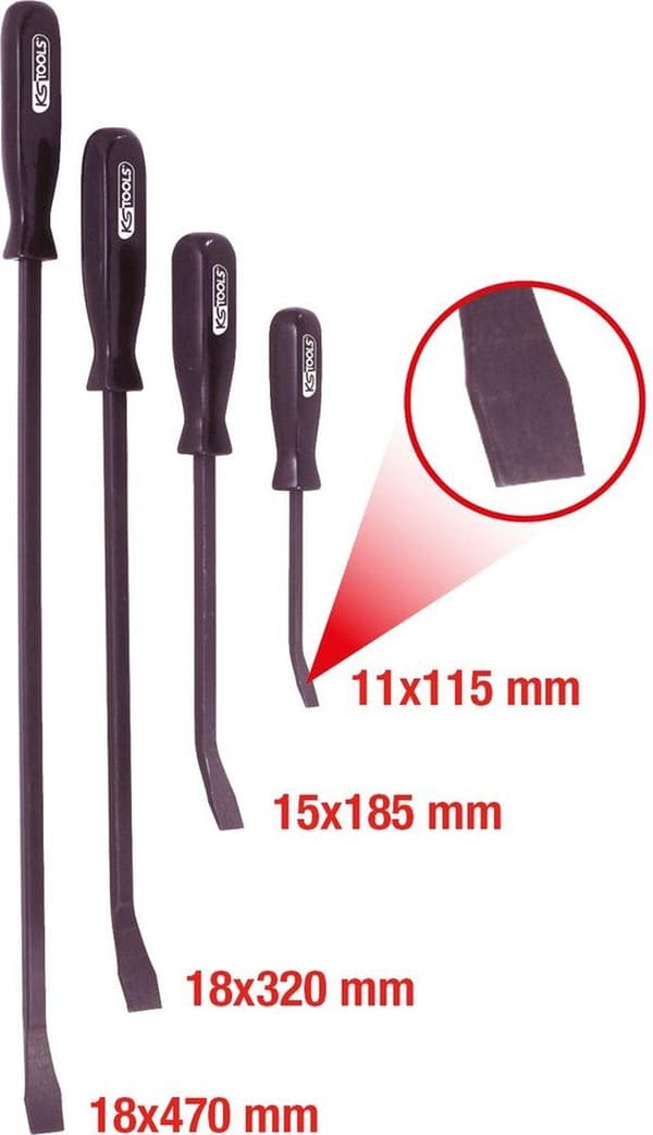 KS Tools 911.8100 Knusningssæt, 4-stk