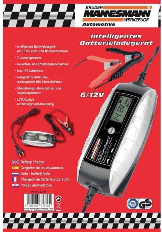 Brüder Mannesmann M12715 autolaturi 12 V, 6 V (M12715)