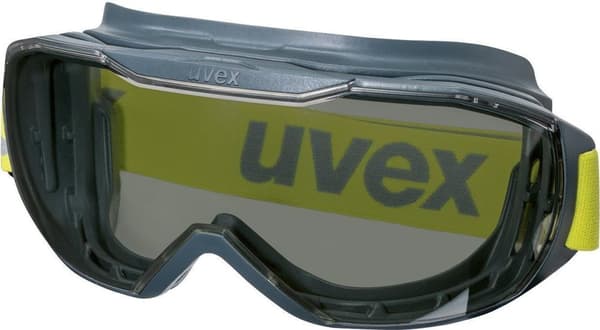 Uvex Megasonic - skyddsglasögon för arbete & laboratorie - tonat/antracit-lime