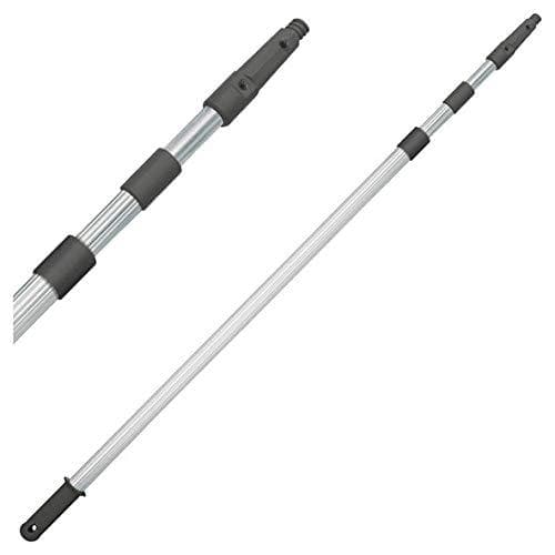 Set om 3, 3 x Rengöringssystem Förlängningsstång 60 cm = Total längd: 180 cm