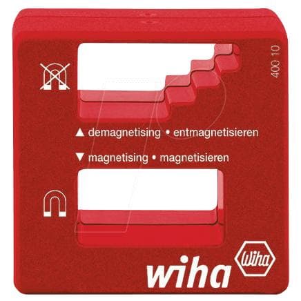 Wiha Magnetiser - Icke-elektrisk - Skruvmejsel - Röd - Plast - 52 mm - 29 mm (40010)