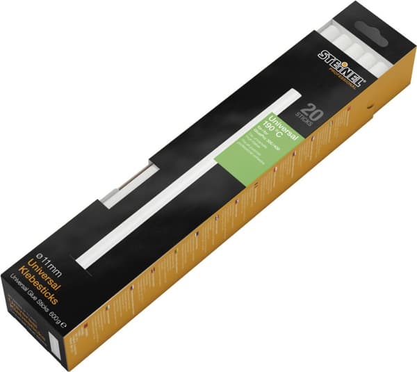 STEINEL 050092 - Varmlimstift, Ø 11 mm, universal, gennemsigtig, 20 stk (70130)