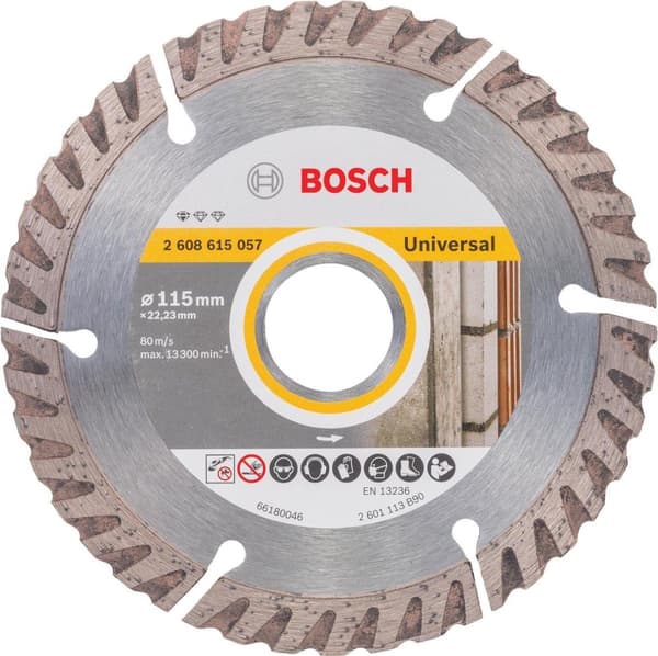 DIAMOND DISC PROF UNIVERSAL 115/22.23