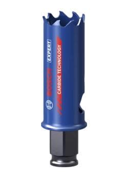 Bosch Expert Tough Material - hålsåg - för plast, tegel, mjukt kakel, rostfritt stål, trä med metall - 25 mm