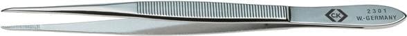 CK Universal pincet med afrundede spidser, 115 mm (T2301)