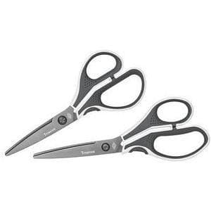 WEDO rostfri sax TITAN CUT-IT, längd: 175 mm, grå/vit med titanbeläggning, hög korrosionsbeständighet, - 1 st (98 67)