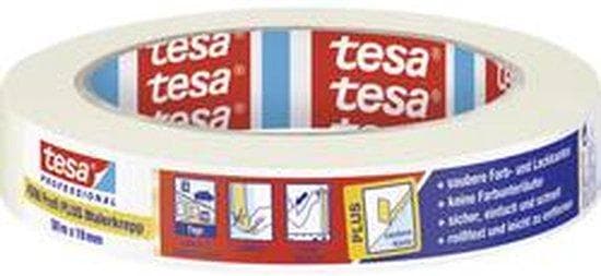 tesa PREMIUM 04306-00042-02 maskeringstejp krepp® beige (L x B) 50 mx 19 mm 1 st (04306-00042-02)