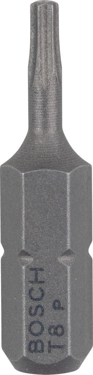 Bosch Torx bit T 8 ekstra hård C 6.3 3 stk (2607001601)