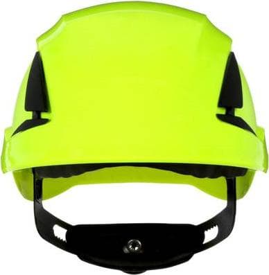 3M SecureFit X5514V-CE-4 skyddshjälm ventilerad, med UV-sensor neongrön EN 397 (X5514V-CE-4)
