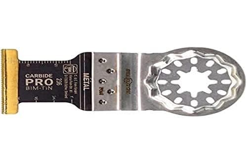 Fein E-Cut Carbide Pro 63502236220 Dyksågsblad TiN-belagda hårda material och trä 35 x 45 mm Paket med 3
