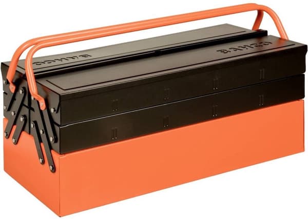 Bahco 1497MBF550 Værktøjskasse (tom) Metal Sort/orange