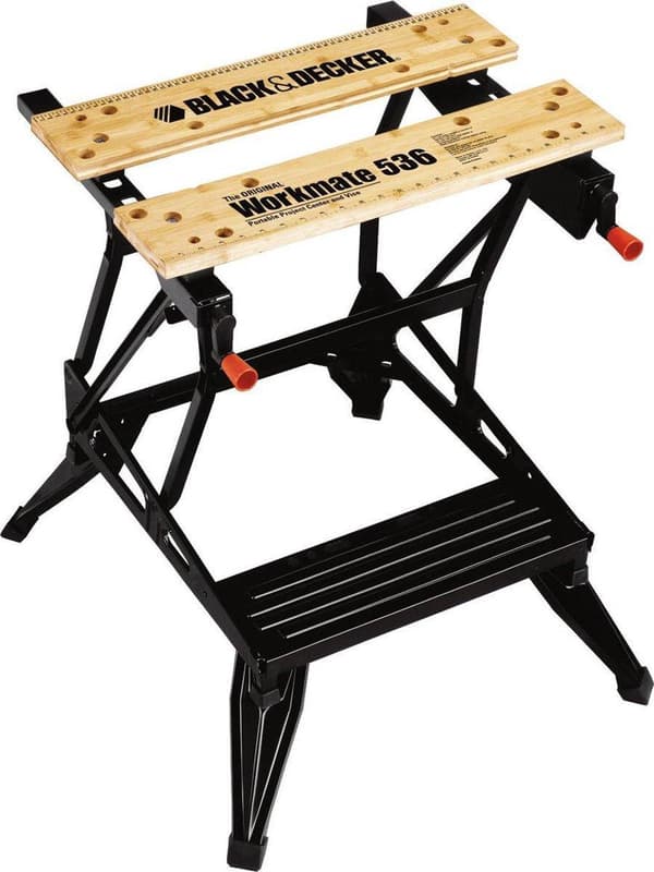 BLACK+DECKER WM536 Workmate/arbejdsbænk - foldbar - op til 250 kg