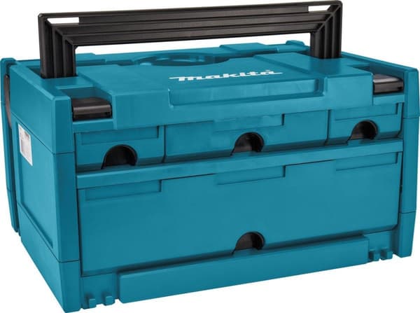 MAKSTOR 3,4 M-box Systainer med 4 skuffer - 395x295x215 mm - P-84311