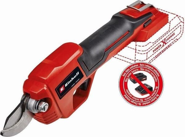 Einhell Akkuleikkurit GE-LS 18 Li Solo Power X-Change (18 V - Li-ion - haaran paksuus jopa 28 mm - ohitusterät - turvakytkin - pehmeä kahva - ilman ak