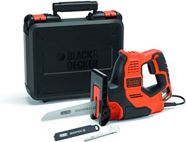 BLACK+DECKER RS890K-QS Scorpion kolvsåg - 3IN1 - 500W - 23mm - inkl fodral och 3 sågblad