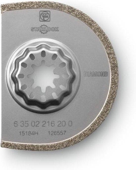 Fin diamant segment savklinge 1,2 mm 75 mm 63502216210 1 stk (63502216210)