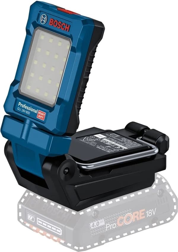 Bosch GLI 18V-800 Lampe Solo i æske - 0601443600