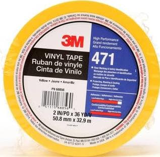 3M 471IW-G50-D PVC-teippi Keltainen (P x L) 33 mx 50 mm 1 rulla (471IW-G50-D)
