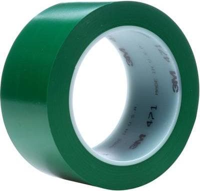 3M 471F 471GR50 PVC-klæbende tape Grøn (L x B) 33 mx 50 mm 1 rulle(r) (471GR50)