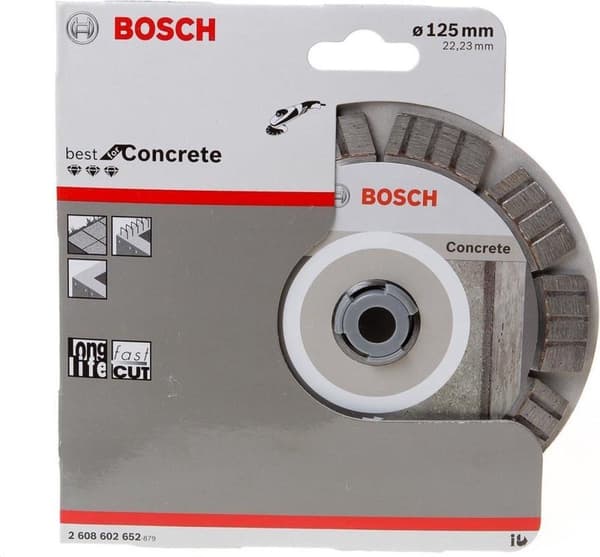 Bosch - Diamantskæreskive Best for Beton 125 x 22,23 x 2,2 x 12 mm