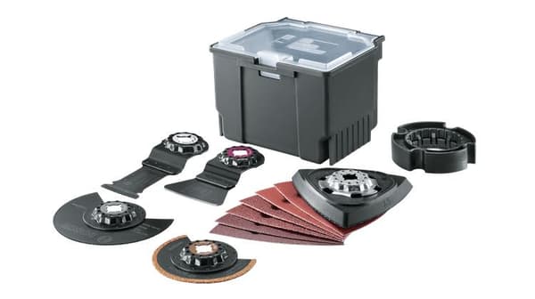 Bosch tilbehør 2609256F49 multifunktionsværktøj tilbehørssæt 12 styk 1 sæt
