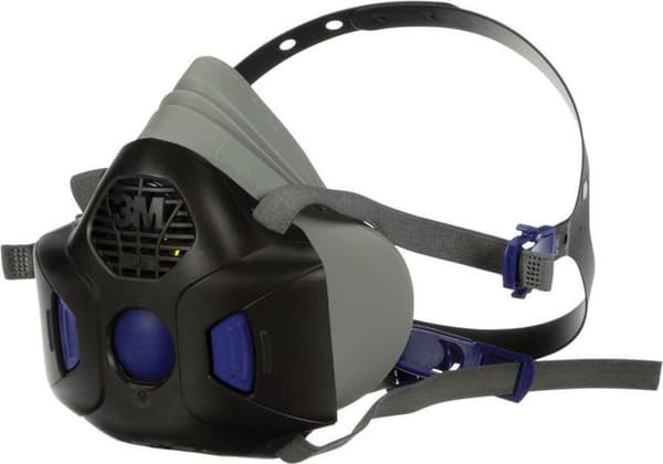 3M halvmaske - HF-803SD - sikkert klik - talemembran - stor