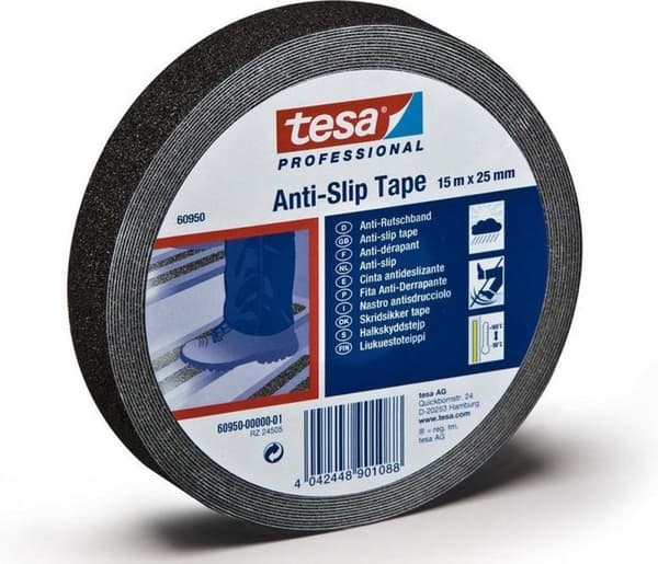 Tesa Anti-Slip Tape 60950 50mm 15M Svart