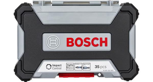 Bosch Impact Control 35 dele metalbor og skruetrækker bit sæt