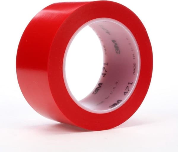 3M vinyyliteippi 471F punainen 50mm x 33m x 0,14mm