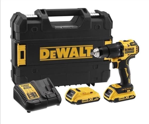 DeWalt-DCD709D2T-QW akkuvasara 18 V - 2 x 2 Ah li-ion
