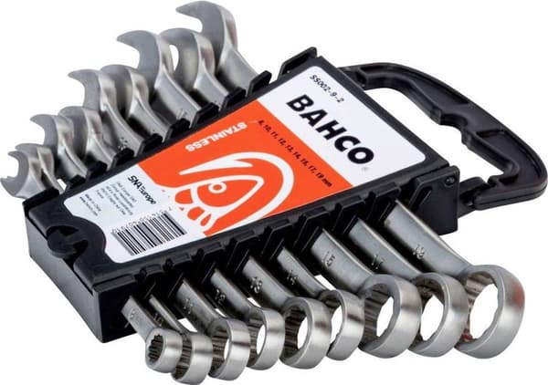 Bahco Bahco SS002-9-2 Open-end skruenøgle skraldesæt 9-delt