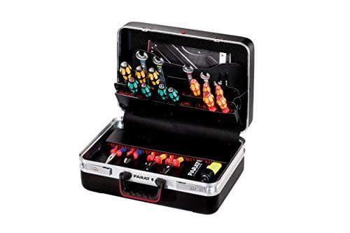 Prarat værktøjskuffert CLASSIC Plus Safe, organisationssystem CP-7 - 1 langsgående stang, 3 tværgående stænger, 2 kombinationslåse, 48x36x21cm - 581.0