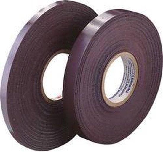 3M Germany Magnetisk tejp 19mmx30,5mx1,5mm, br MGO 1317 19x30,5 bredd 19mm, färg brun, längd 30,5m, tjocklek 1,5mm, flexibla, klippbara magneter i tej