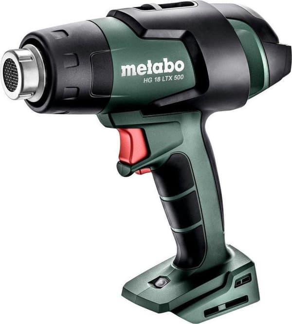 Metabo HG 18 LTX 500-M 18V Li-ion batteri Varmluftpistolhus i MetaLoc - 500°C