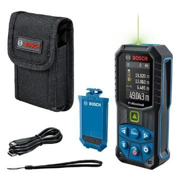 Bosch GLM 50-27 CG Professional Laser afstandsmåler inklusive genopladeligt batteri - 50 meter - grøn