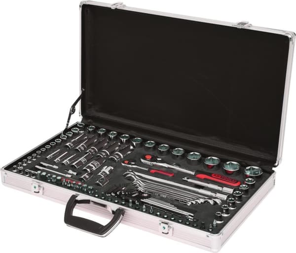 KS TOOLS 1/4"+1/2" CHROMEplus topnøglesæt, 102 stk. (918.0702)